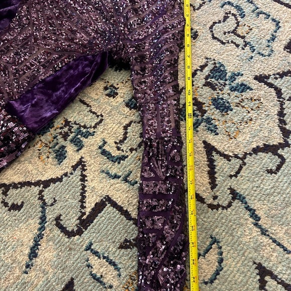 Tenth House Omega Dance Costume Style TH18109Size MA Adult Eggplant Jazz - Picture 8 of 12